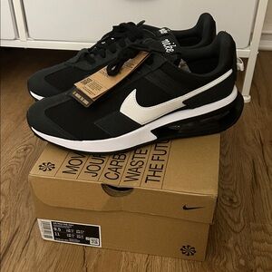 Nike Black and White Air Max Sneakers